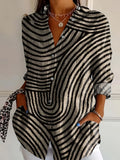 Casual Loose Shirt Women's Button