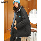 Women Down Jacket 2021 Winter Stand Collar 90% White Duck Down Solid Beige Black Windproof Warm