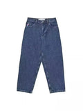 Big Boy Jeans Y2K Gothic Hip-Hop Cartoon Embroidered Vintage Baggy Jeans-Outfit