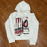 Flat Hooded Ins College Windy Loose Zipper Thick Hooded