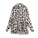 leopard print blouse long sleeve office ladies shirts za autumn spring blusas mujer de moda 2020 femme chandails za