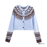 New Fashion Temperament Women's Colored Knitted
