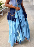 Loose Stiching Plaid Print Long