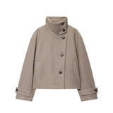 2025 New 褶皱 Multi-Colored Harun Pants Casual Solid-Colored Small-Footed Women's Trousers