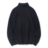 Brand Men Solid Color Turtleneck Sweater Men Slim Warm Casual Sweater Autumn Winter Fashion Turtleneck Sweater