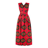 African Wear Printed Multi-wear Sexy Lace-up