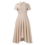Women's Clothing 2025 Summer Fashion Temperament High-Waist Banquet Big Dress Elegant Evening African