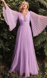 New Women's Wish Sexy Deep V Long-Sleeved Dress