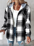 Leisure Explosion Lady Big Lattice Lady Jacket Lattice Autumn Winter