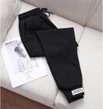 Women Pants Autumn Winter Casual Sweatpants High Waist Loose Cotton Harem Pants Female Fleece Elastic waist Trousers