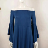 Women's Wear 2023 Pregnant Women's New Shoulder-Mopped Floor Dress Long Dress Photography Photo Large Dress-Outfit