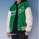 Letter Baseball Jacket 2021 Spring And Autumn Man's Coat Women's Jackets Streetwear Causal Oversized Harajuku