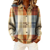 New Coarse Needle Cloth 3D Digital Printing Men's And Women's Round Collar Collar Knitting Striped Coat Women's