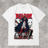 Men's T-Shirt 2024 Basketball Shirt Sports Style Short-Sleeved Cotton Print Loose T-Shirt Street Hip-Hop Blouse Short Sleeves-Outfit