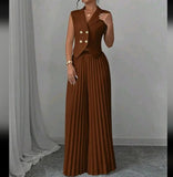 New Fashion Vest 100-Folded Skirt Suit Women's