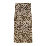 2025 New Women's Animal Print Pattern Net Tector-Smeared Tsets Half