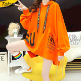Sense Oversized Hoodies Women 2022 Spring Autumn New Korean Loose Hooded Coat Womens Hoodie Fashion Casual Tops Ins