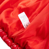 Solid Color Padded Short Zipper PU