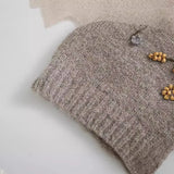 Autumn New Beaded Sweaters With Loose Semi-High Necks 01957101706-Outfit