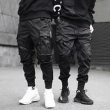Leggings Spring Ins Super Hot Trousers Guochao Multi-Pocket Casual Tide Brand Overalls Men-Outfit