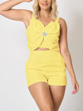 New Fashion Casual Vest Shorts Set Women's