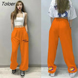 90s Jogging Sweatpants Women Hippie Harajuku Streetwear Oversize Y2K Pants Print Baggy Wide Leg Pants of Female