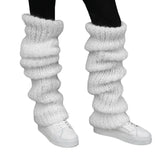 Women Lolita Knitted Socks Fall Winter Leg Warmers Kawaii Harajuku Thermal Stockings Thigh High Socks Woman Female Lingerie-Outfit
