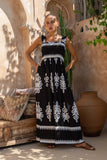 New Hot Women's Beach Dress Holiday Style Printed Wrapped Breast