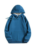 Women Thick Warm Winter Hoodies Basic Velvet Hooded Sweatshirts Pullover Fleece Lined Oversized Hoodies Sweatshirt Winter