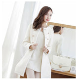 And Winter Long Female Hair Coat Han Hair Collar Coat