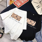 Leopard Print T shirts Women 2019 Spring Summer Hot Tees Casual O-Neck Short Sleeve Harajuku Cool T-shirt Female
