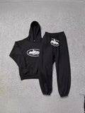 Tide Brand Ship Printing High Street Hoodie Hoodie Street Clothing Original Home Couple Vest-Outfit