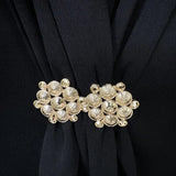 Star Fashion New Folding Collar Blazer Jacket + Straight Trousers Set Two-Piece