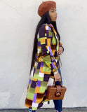 Check Turndown Collar Full Sleeve Long