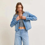 2025 New Short-Sleeved Long-Sleeved Retro Workwear Multi-Pocket Cowboy Coat