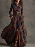 Women's Dress Casual Lace Splicing Sleeveless Long