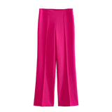 Belt Dress Collar Suit Jacket 2310187 Slim Straight Tube High Waist Trousers 2216118 Suit-Outfit