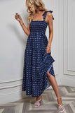 Shooting 2026Wish Spring Sexy Bareback Print Holiday Wind Sling Dress