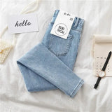 Jeans Slim Thin Female Denim Pants Womens Jeans Spring Autumn Woman Stretch Bottoms Feminino Skinny Pants Women