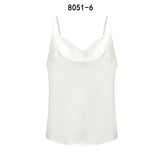 Strap Top Women Halter V Neck Basic White Cami Sleeveless Tank Tops Women'S Summer Camisole Plus