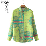 2023 Summer Women Soft Blouse Office Outfits Shirts Single Breasted Casual Tops Long Sleeve Loose Vintage Shirts