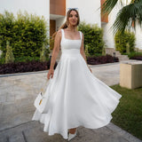 Spring Summer New Women's Temperament Solid Color Collar Sleeveless Belt Sling