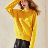 New Plus velvet Basic Hoodies For Women Leisure Female winter Solid Colour Casual SweatshirtHip Pop