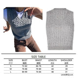 girl Sweater Vest women jumper V Neck pullover Knitted Vests Women y2k Preppy Style Crop Top Autumn 2020 solid