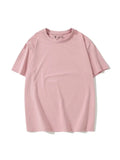 Cotton Yellow T shirt Women Basic 2022 Summer White Tops Female Loose Tshirt Soft Solid T shirts For Women Tee Shirt