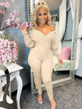 Casual Streetwear Bodycon Rompers Womens Jumpsuits Strapless Long Sleeve Jumpsuits One Piece Outfits Black Jumpsuits