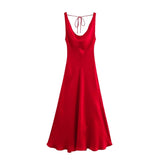 Women's Explosive Temperament Fashion Silk Texture