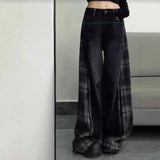 Wide-Legged Jeans Women Spring And Autumn New High-Waisted Loose Thin Trumpet