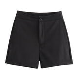 And Summer New High-Rise Thin Sicilian Vest Wearing Loose Shorts Two