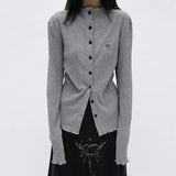 Yamamoto Style Black Shirt Dark Aesthetic Gothic Blouse Grunge Japanese Emo Alt Clothes Pleated Design Goth Shirt